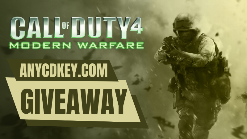SteamGamesPC's tweet image. 🎁GIVEAWAY: Call of Duty 4 Modern Warfare Steam Key

Giving away a piece of gaming history!

Rules to enter:
✅Follow me &amp;amp; @anycdkey
☑️Retweet &amp;amp; Reply with your favorite COD game

⏳Ends in 3 days
DM me to sponsor a giveaway like this
#COD #COD4 #Giveaway #GameGiveaway #SteamGame