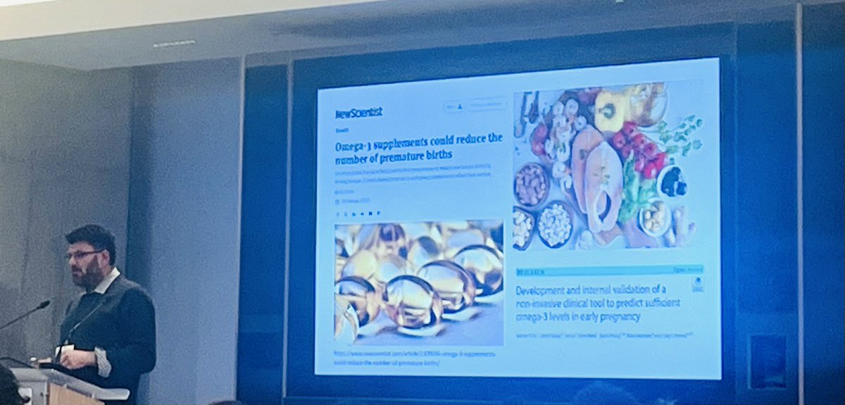 myobstetrician's tweet photo. @ukptbliverpool @MCR_SB_Research presenting evidence for #omega3 and prevention of #pretermbirth
Primum non nocere 
#firstdonoharm https://t.co/kg1pJi0sOi