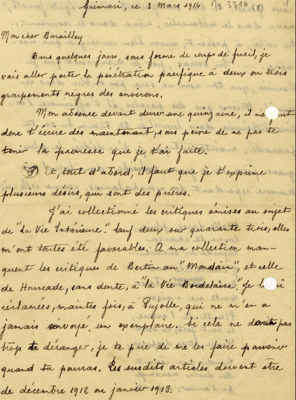 selenebordeaux's tweet photo. #LeSaviezVous ?
Les @bxbibs conservent la correspondance entre Charles Barrailley et René #Maran (1887-1960), prix #Goncourt 1921 pour son roman #Batouala.
Ces lettres sont maintenant disponibles sur @selenebordeaux : https://t.co/aOdv9D9OtH https://t.co/DzmNDNziW3