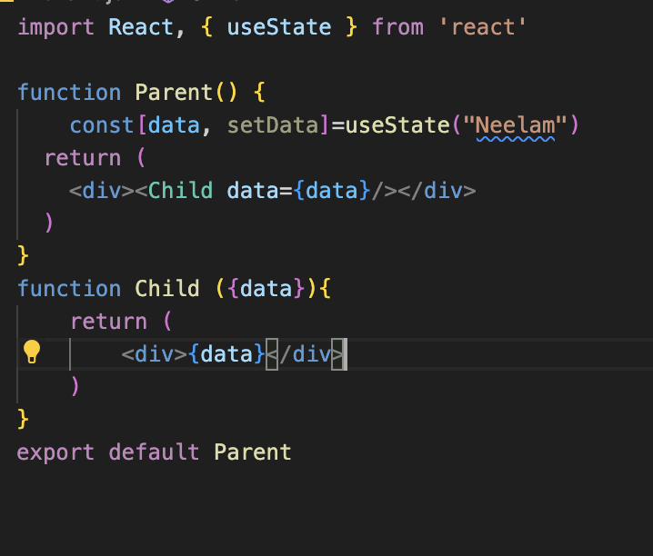 NeelamLatwal's tweet photo. Day 20 of #100DaysOfCode Making progress in React! 🚀 Today's focus:
Passing data between parent and child components. (props)
Child to parent (Lifting State up)
#ReactJS #CodingJourney #WebDevelopment #FrontEndDevelopment https://t.co/Ew3b4pMSRm