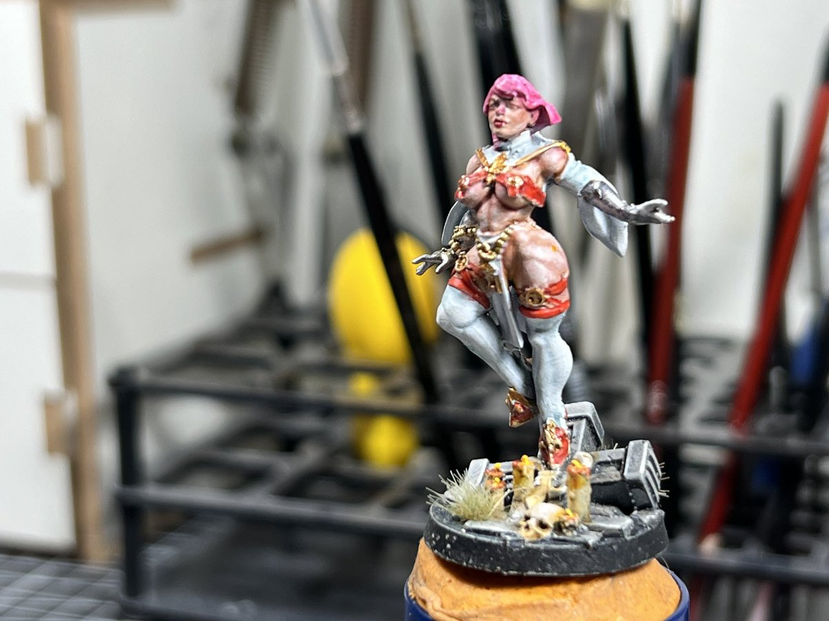 Finish my teenage warforge cleric model for current campaign
