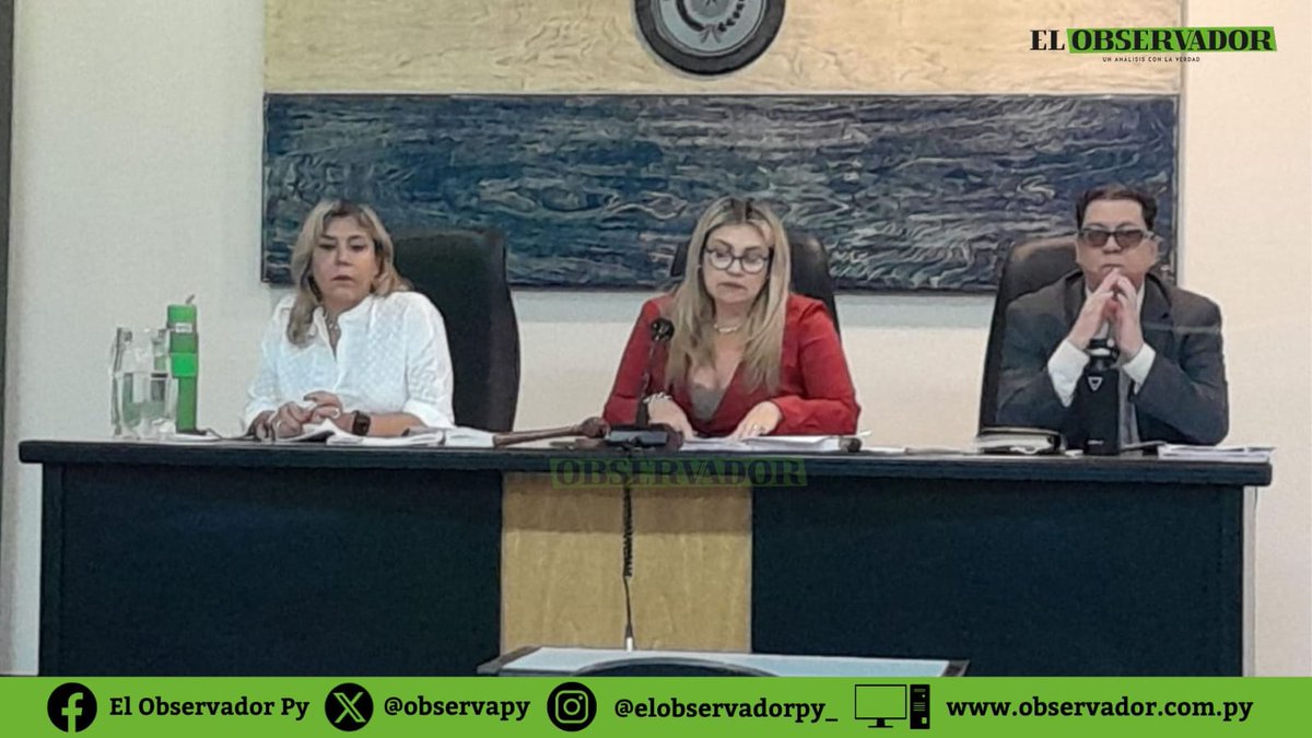 observapy's tweet photo. [TRIBUNALES] Caso #MarihuanaVip🟩Henry Homzi, Jorge Samudio y Matías Paciello recibieron condena de 7 años. Nicolás Marecos 5 años, Rodrigo Marecos 7 años, Arturo Vega 5 años, Moisés Basualdo 2 años con suspensión de la ejecución. La pena para Francisco Gutiérrez, Eugenio Méndez y Gabriel Martín es de 10 años 6 meses, al igual que para Monserrath Barros y Diego Elizeche: 10 años y 6 meses.🔎