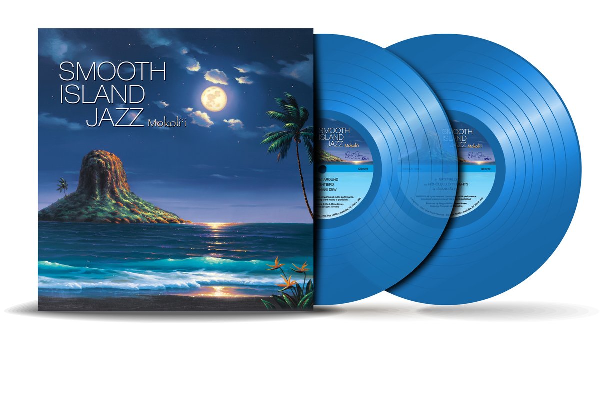 🎶 Calling all vinyl enthusiasts! 'Smooth Island Jazz' is now available on double blue vinyl! 🌀 Spin it, feel it, and let the smooth tunes transport you to a musical paradise. Show us your vinyl setup! 📀 

#VinylLovers #SmoothIslandJazz #smoothjazz #hawaiian