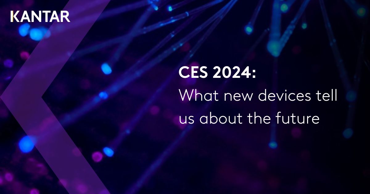Kantar_NA's tweet photo. The future of technology is unfolding and brands are beginning to deliver on the promise that generative AI provides a hyper-personalized, intuitive user experience. See what we learned at #CES2024 - where #GenAI (unsurprisingly) took center stage: https://t.co/HsRNm9d707 https://t.co/lxfPQKY8FQ