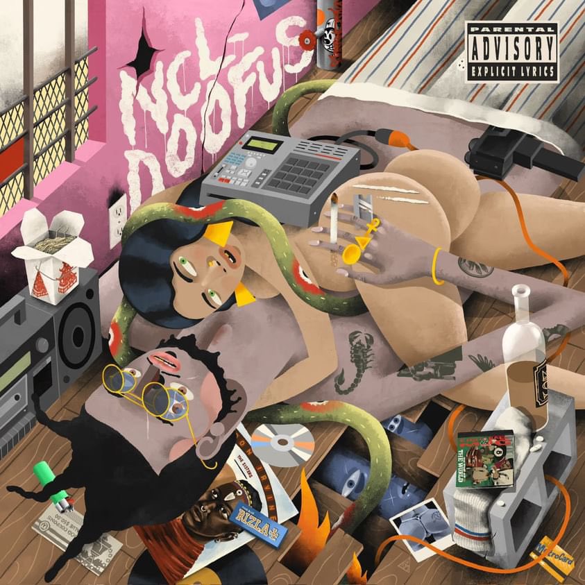 757doofus's tweet image. MARCH 1ST. NCL-DØØFUS 3 - BULLETPROOF KUFFLINX… artwork by Ivan Merlin. Production by @UNCLETiMband . Written/Arranged by DøøFus. 🫠🫠🫠