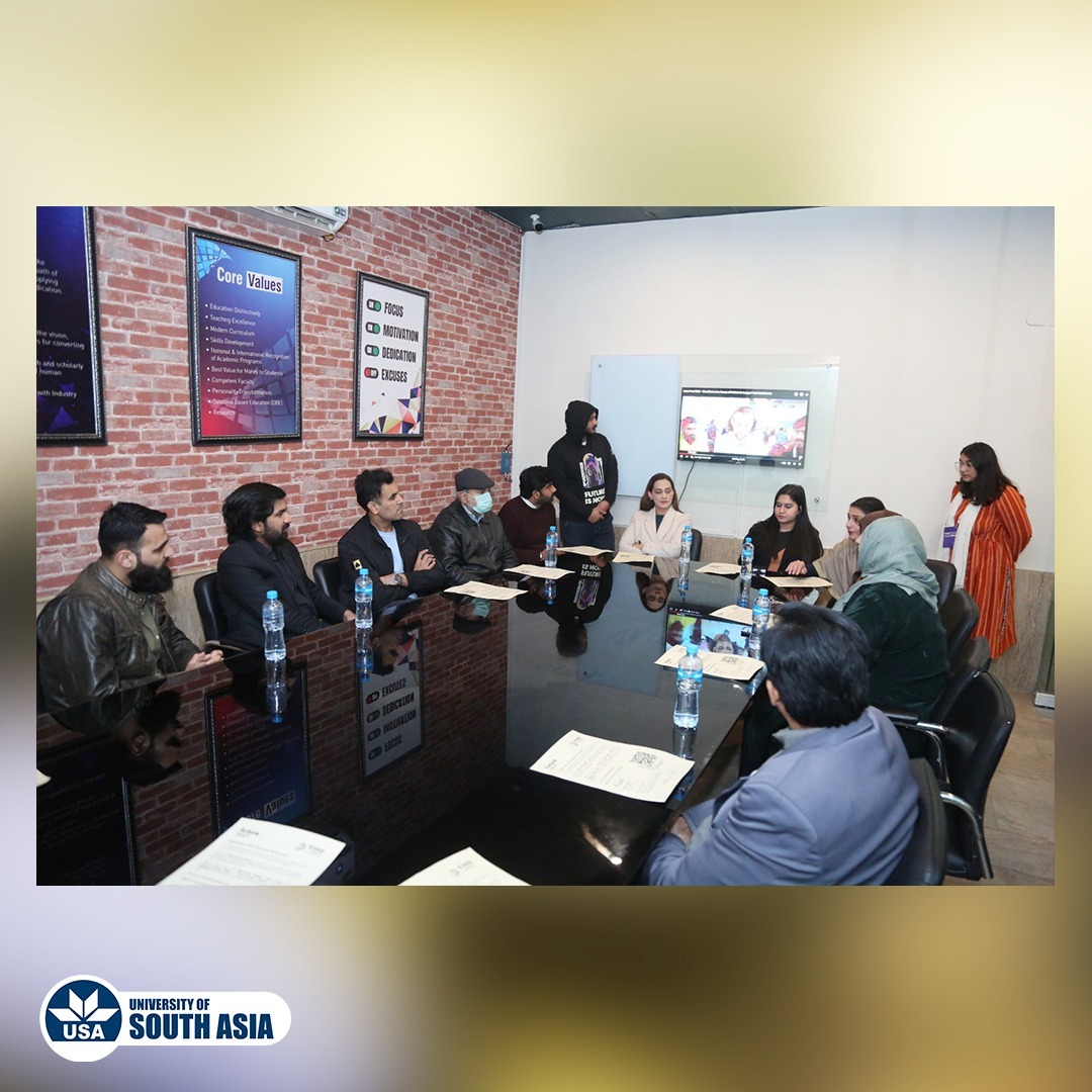 SofTech_USA's tweet photo. *SofTech USA* collaborates with *Future Fest*, Pakistan's Largest Tech Event. A meetup was organized at our university with *Arzish Azam, CEO Ejad Labs*, fostering student participation.
 Regards,
 *Zobia Zafar*. https://t.co/GMrk3tQJUc