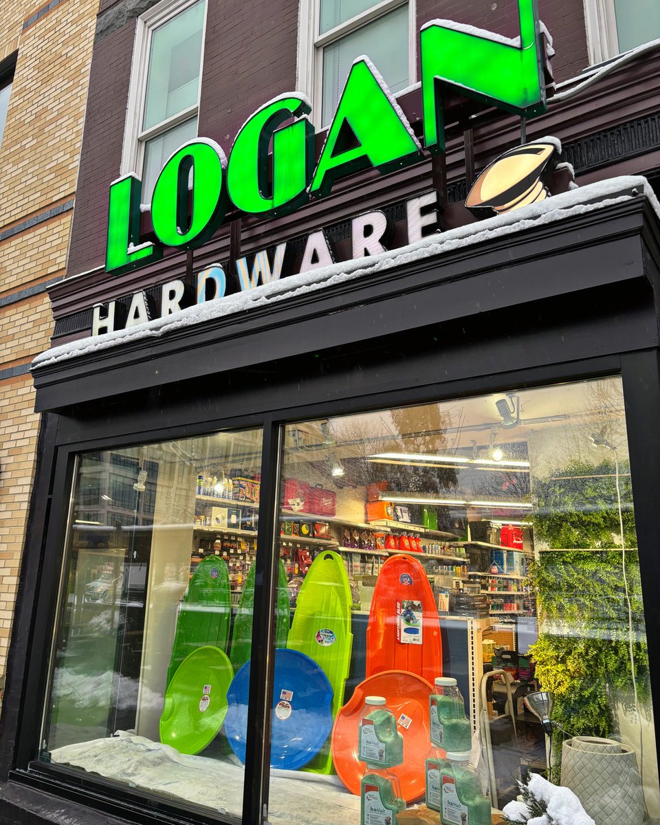 Ice and snow means Logan’s is the way to go! We’ve got sleds back in stock for round 2 of our big snow! ❄️🛷 Plus, get everything you need to tackle the cold like Natural Alternative ice melt, scrapers, shovels, heaters, and more.