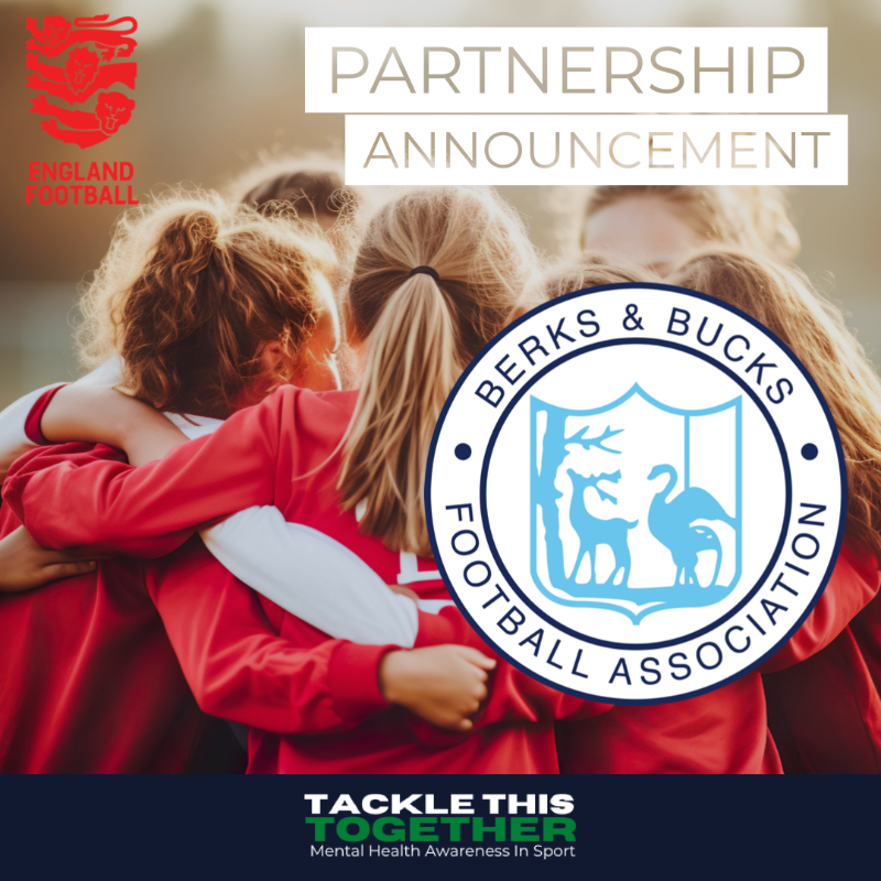BerksandBucksFA's tweet photo. Our partnerships with @TackleThisTo offers discounted training for our members! ⚽️💚

Tailored to the football environment, the online adult mental health awareness course is ideal for coaches &amp; managers in the game but is open to anyone 16+ 🫶

Book now! (Deadline 22.01.2024)