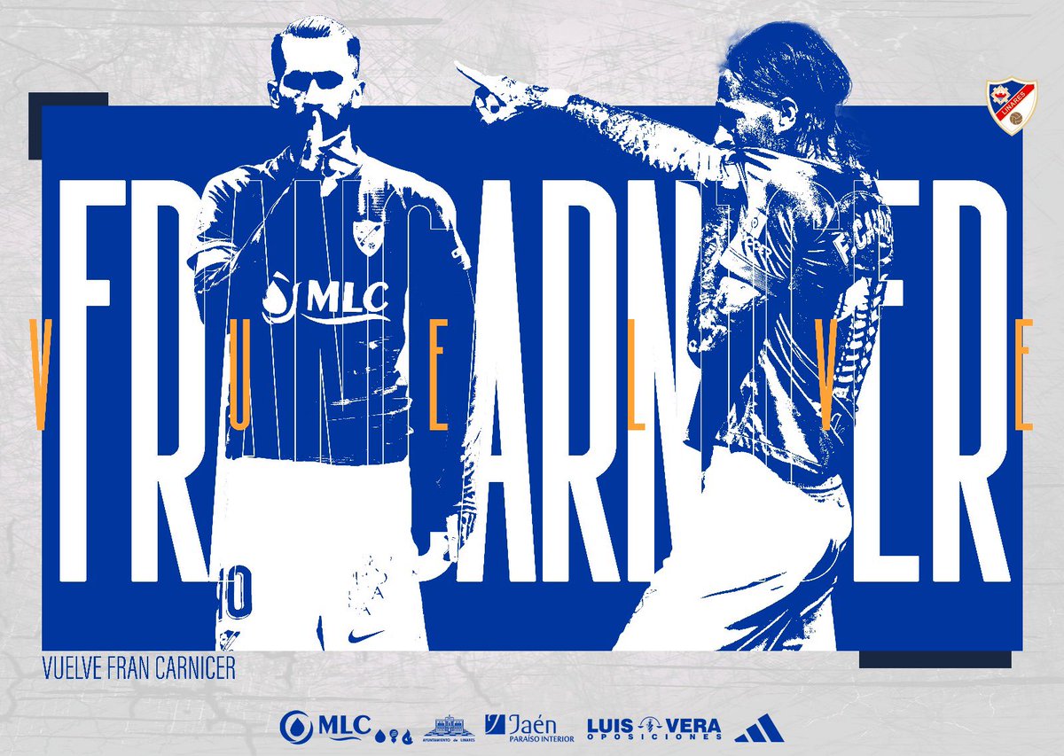 Linares_Dptvo's tweet photo. 😍 𝗩𝗨𝗘𝗟𝗩𝗘 𝗘𝗟 𝗛𝗜𝗝𝗢 𝗣𝗥𝗢́𝗗𝗜𝗚𝗢

🏟️🔵 𝗩𝗨𝗘𝗟𝗩𝗘 𝗘𝗟 𝗔𝗭𝗨𝗟𝗜𝗟𝗟𝗢

💙 𝗩𝗨𝗘𝗟𝗩𝗘 @francarnicer8 

#FranCarnicerAzulillo
#VivimosPorTi 💙 https://t.co/T2c68OM3FU