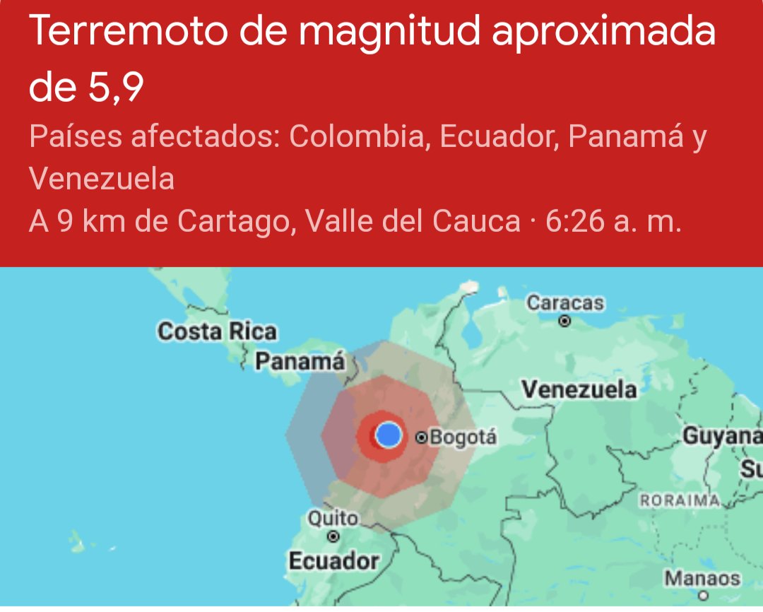 luifemaco's tweet photo. @sgcol No entiendo, TERREMOTO? se sintió muy fuerte en pereira y las alarmas sonaron durísimo, muchos años sin sentir un temblor "Terremoto" que sacará a todos a la calle con miedo de réplicas y a medio vestir.... https://t.co/3saRNiqfhd