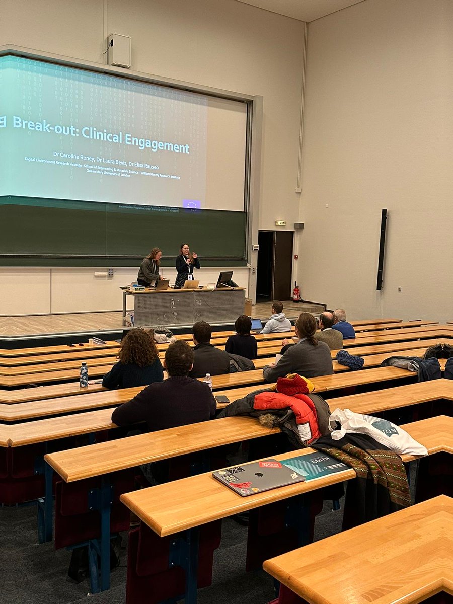 EDITH_CSA_EU's tweet photo. Breakout session: Clinical engagement - The role of AI in the VHT - Economic preconditions for a thriving ecosystem.

#horizoneurope #virtualtwins #insilicomedicine #data #science #AI 
@CarolineRoney https://t.co/FqA6up7TGW