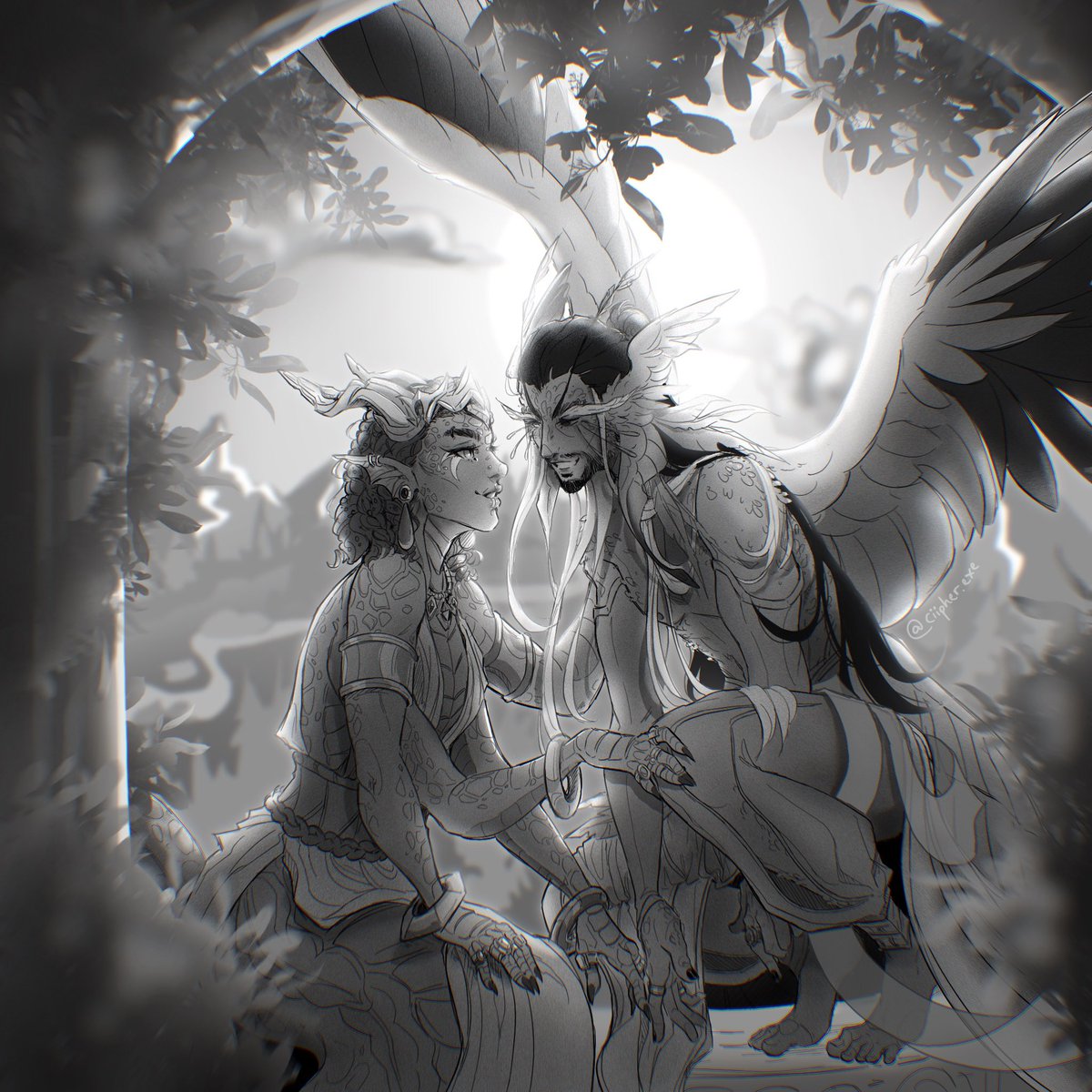 snake and bird 🐍🖤🐦‍⬛

absolute power couple, look at them slaying

(characters belong to ttv/benandpaper and <a href="/BehaartMitBart/">Bart</a> )