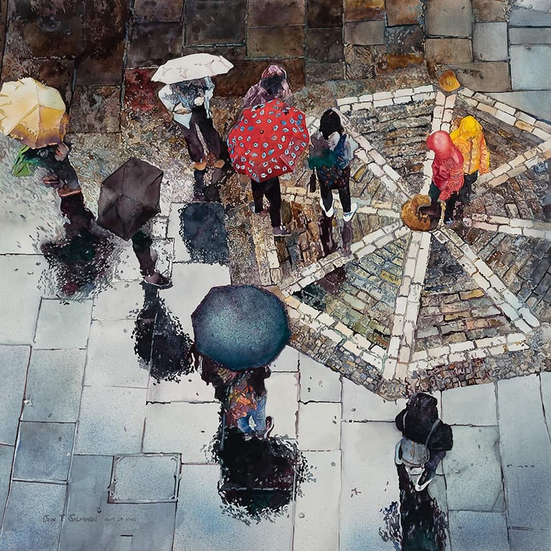 High Street Umbrellas. John Salminen 2023