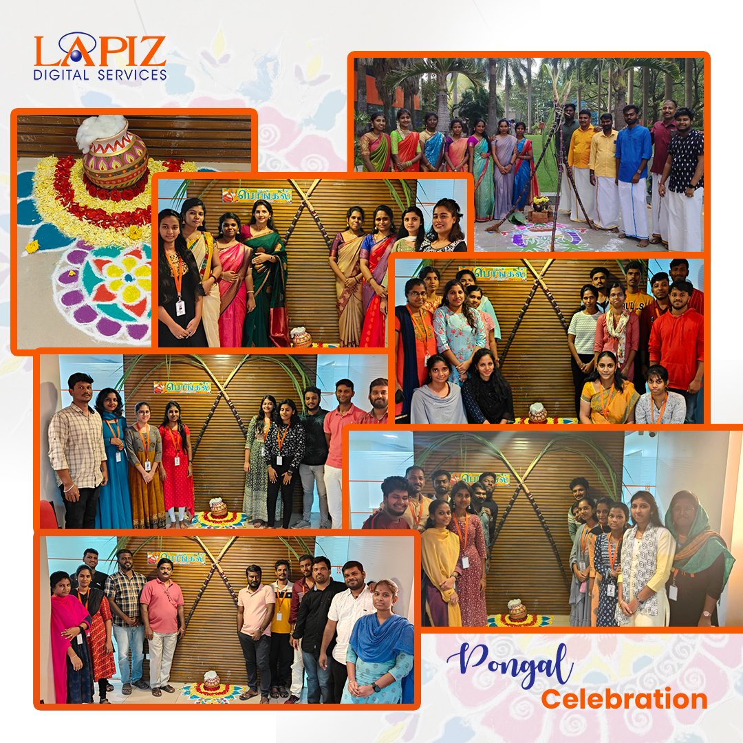 Pongal Celebration at Lapiz Digital Services
#HappyPongal #pongalcelebration #pongal2024 #festivevibes #pongal #festivalofharvest #celebrations #ThaiPongal #lapiz #Lapizdigitalservices