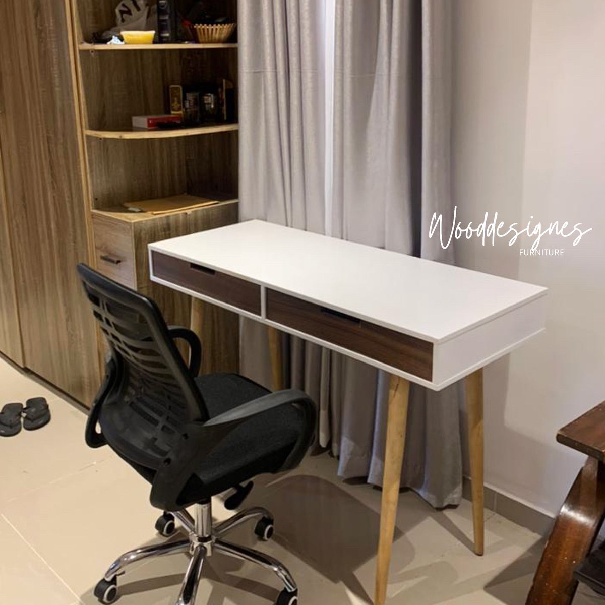 Did you know the Cara can also be used as a console?
A bestseller! 😎
Cara Multipurpose Table
Price: N69,900

Swivel Chair
Price: N42,000

#wooddesignes #worktable #console #cara #workright