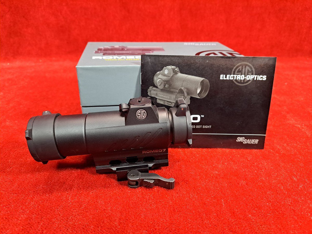 ALsan0304's tweet photo. やべぇw
モケイパドックさんのHP見てたらSIGSAUER ROMEO7の中古が出てたから…思わずポチッてまったwww
ROMEO5は20Φなので二の足を踏んでたが、ROMEO7は30Φなのでイッてまったw
Nautilusと入れ替えやな😆
#軍拡
#SIGSAUER
#ROMEO7 https://t.co/WFmdTcfw4e