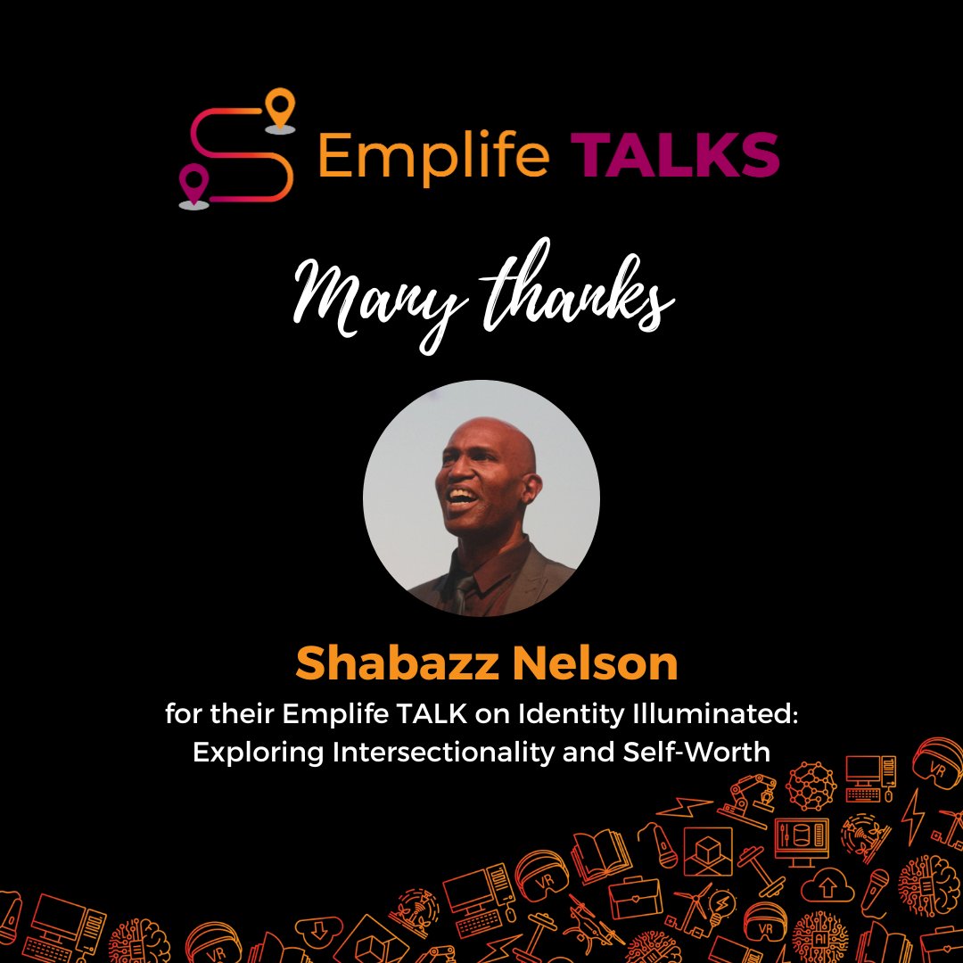 Emplifenetwork's tweet photo. Many thanks to Shabazz Nelson for an enlightening session on Intersectionality! Thank you for your invaluable contribution and for reminding us of the power of empathy and understanding in our interconnected world. #CulturalIntelligence #EmpLifeTALKs #Intersectionality https://t.co/tqnlq5YfHa