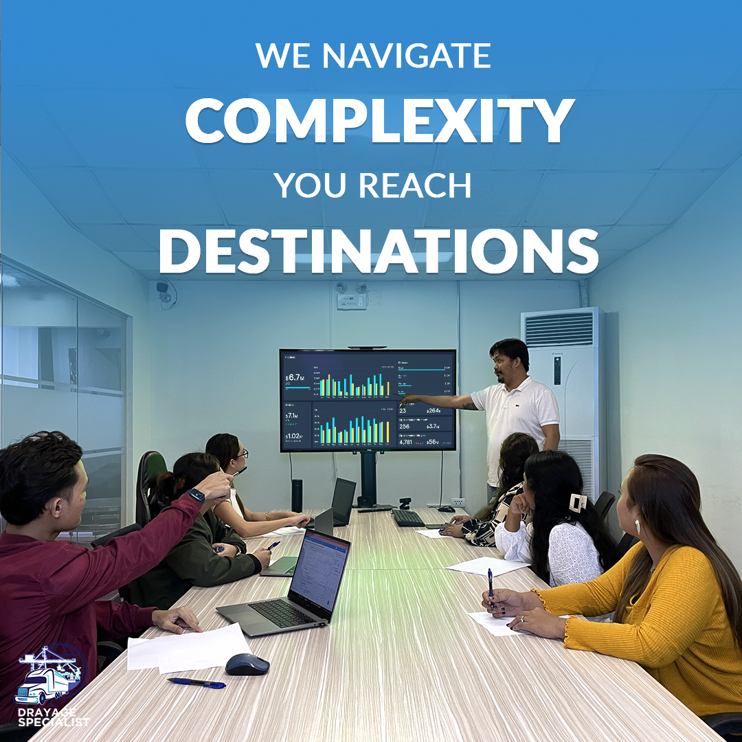 Diving into data 📈 and charting the course for success. 'We Navigate Complexity, You Reach Destinations' is not just a motto, it's what we do every day.

#DataDrivenDecisions #LogisticsLeadership #DrayageSpecialist