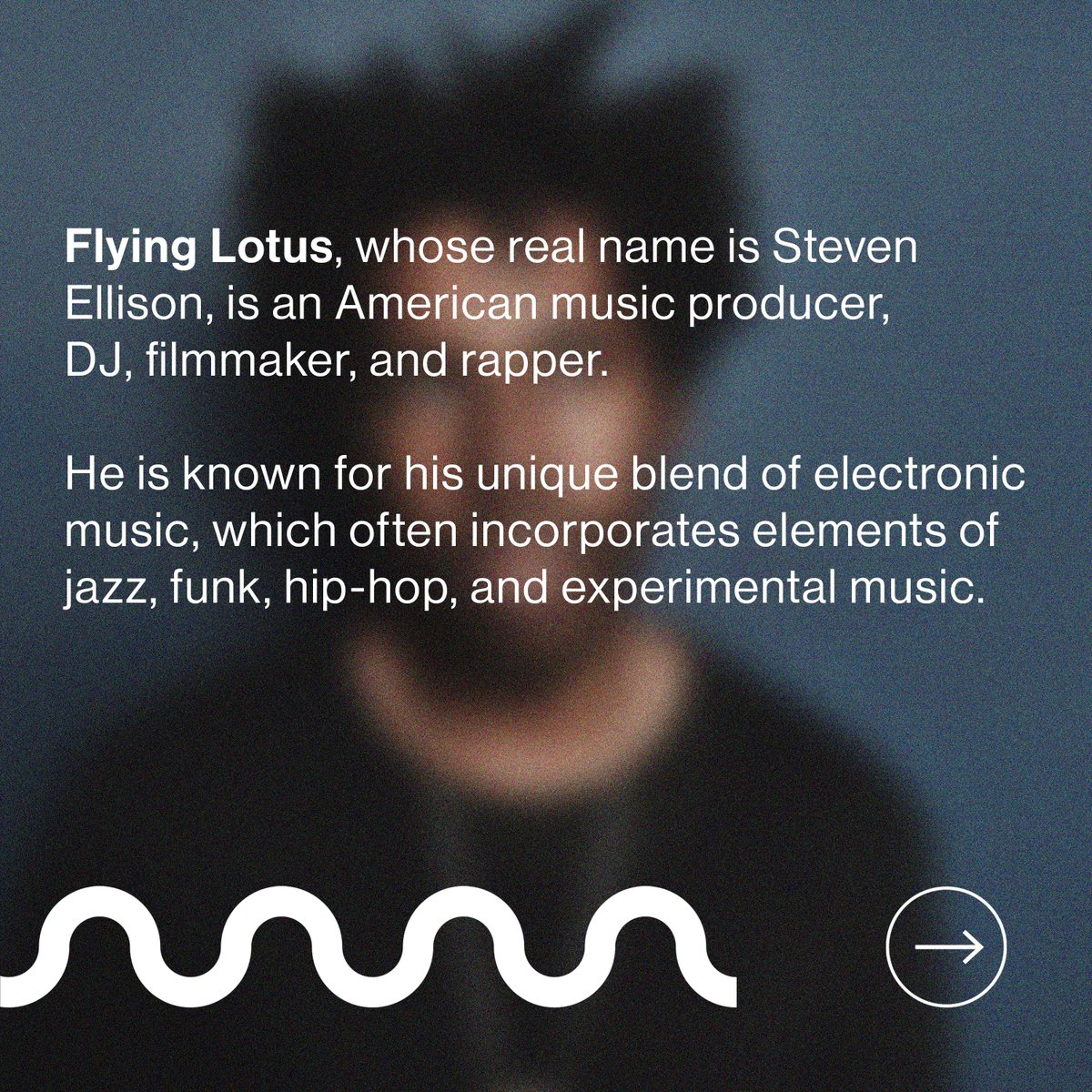 digit_music_'s tweet photo. Producer Spotlight: Flying Lotus 👤

Each month, we spotlight one of the Digit Team’s favourite producers or artists - and this month, we’re highlighting the legendary Flying Lotus. 

Click the link below to listen to Flying Lotus on Spotify 🎧

https://t.co/LPBhkJqmua... https://t.co/6L5E8rViEP