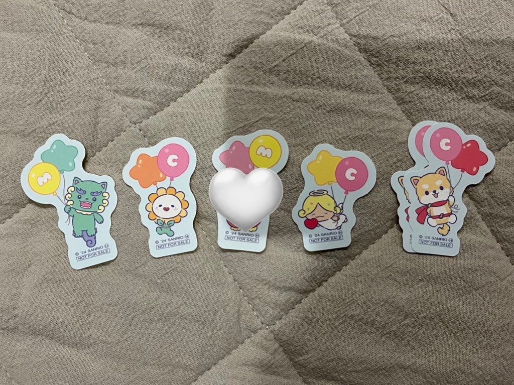 JOCHUM マツキヨ ココカラ コラボ
オリジナルダイカットステッカー

(譲)
ヤヌカミ 
Bira ビラ
モコ
まめちぃ×2

(求)
マイクン 

郵送での交換希望です。
お気軽にお声がけください。