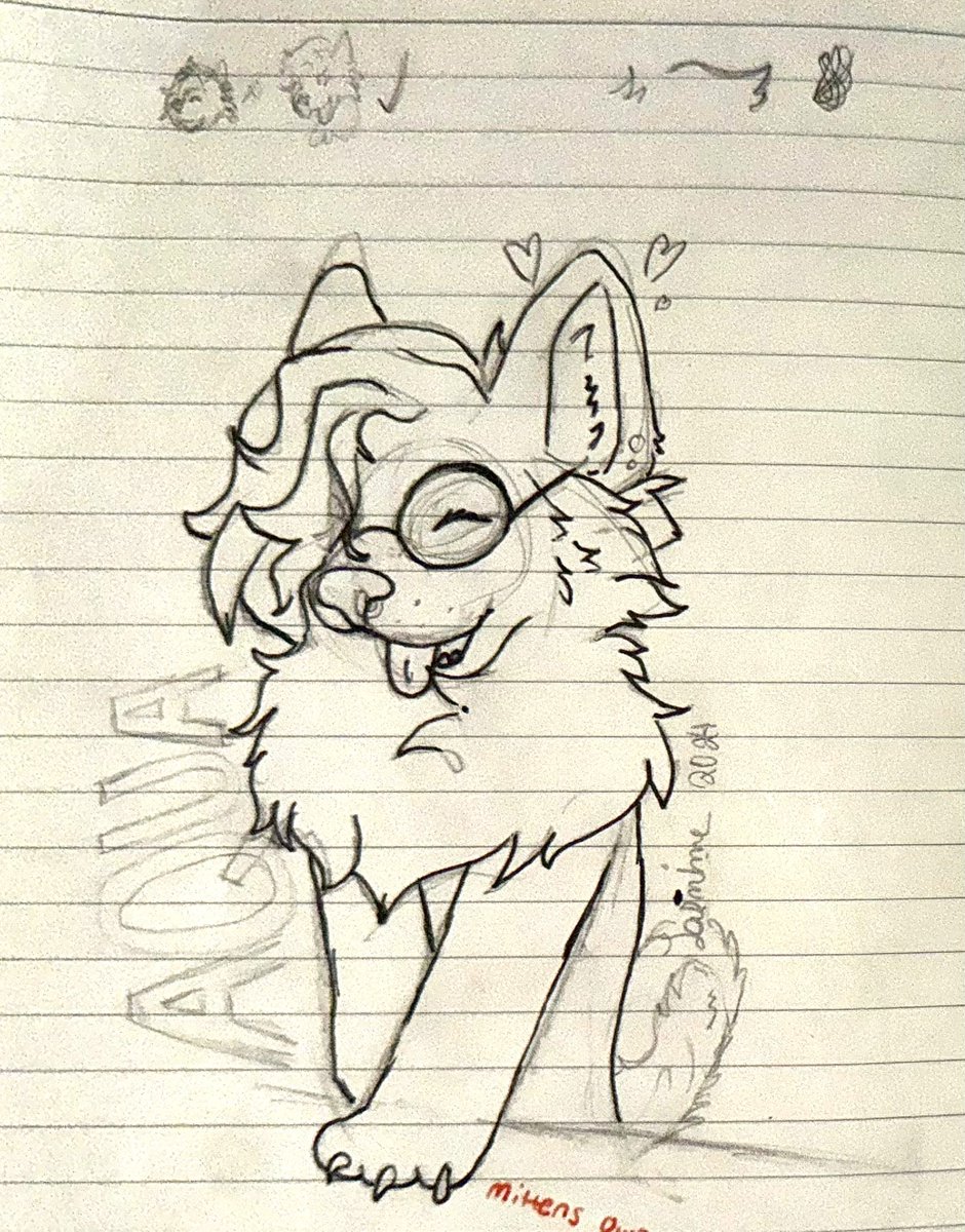 FreyaFusky's tweet photo. Can’t sleep :/ have doodles! 

#furry #furryartist #digitalart #artist https://t.co/P6bDvlj2IN