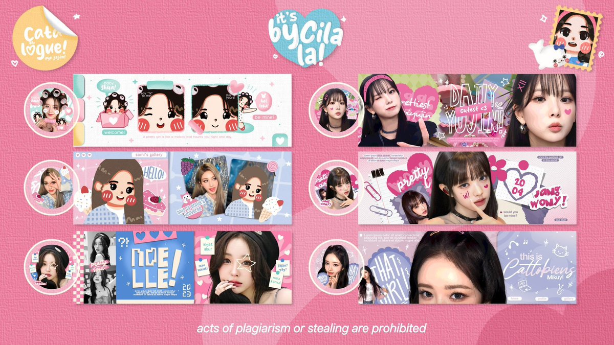 bycilala's tweet photo. A repost will be very appreciated ✨

𝗕𝗬𝗖𝗜𝗟𝗔𝗟𝗔 𝗢𝗣𝗘𝗡

🗓️ : Sabtu, 20 Januari 2024
🕗 : 19.30 WIB
🖌️ : no max. slot

Halow! Cila akan open order layout lagi nihhh, kamu siap jajan? Yuk baca dulu notes di bawah ini☝🏻

• Satu slot ga ada max order. 
• Cukup dm aja nanti mau jajan yang mana boleh kirim nama katalog dulu atau langsung formnya. 
• Cila juga open untuk 5 slot custom bulan ini ya. 
• Ini bukan sistem war, jadi saat di bio Cila masih open, berarti masih boleh jajan! 
• Akan tutup jika slot sudah dirasa cukup 🙇🏻‍♀️

#zonauang #zonaba