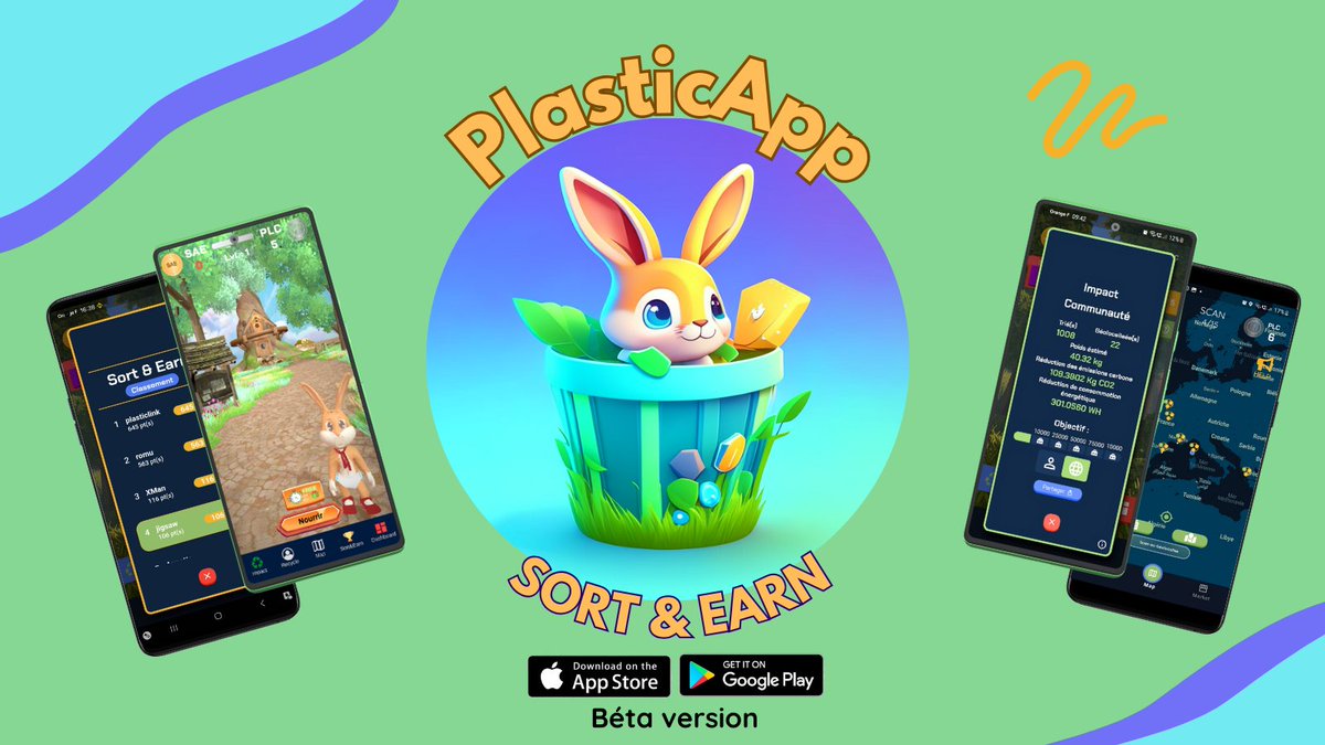 @PlasticApp_ is here to revolutionize waste management and make eco-conscious living a thrilling adventure! 🌍🎮 Join the movement towards a greener future as we gamify sustainable practices, combining cutting-edge tech like blockchain and geolocation. 🌐♻️ Embark on a unique…