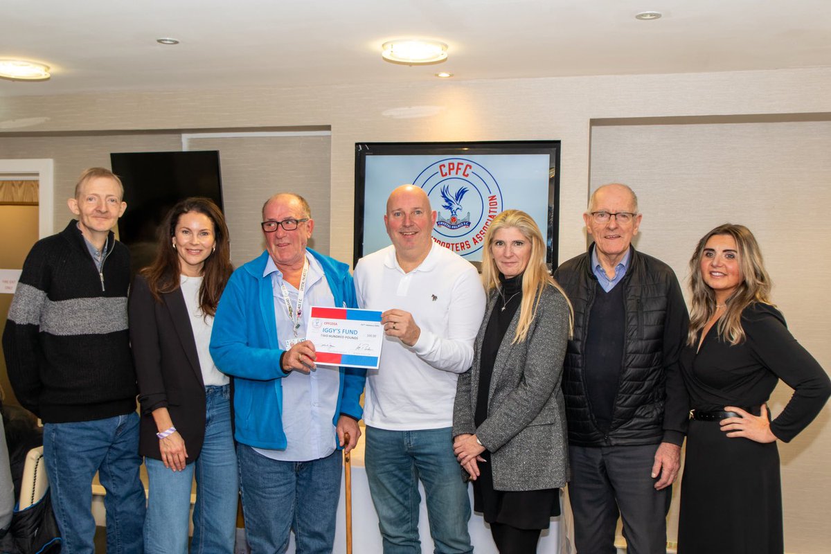 A fantastic evening last Saturday, spent with some truly wonderful and inspirational Humans. This is what happens when we show kindness and compassion. ❤️💙 it’s more than just Football. @cpfcdsa @IggysFUNd @Iggyki @Iggygolfday