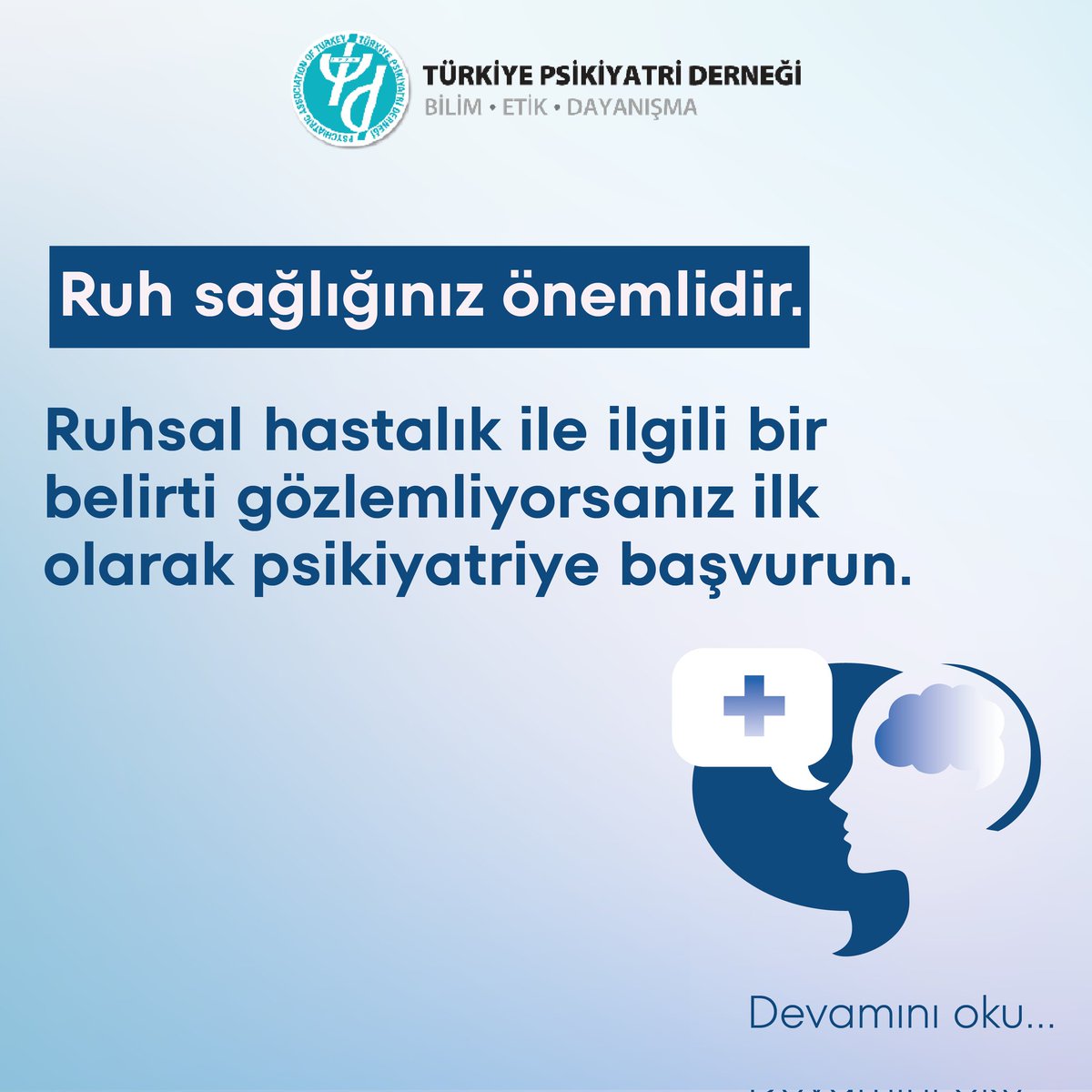 PsikiyatriDer's tweet photo. #RuhSağlığı #Tedavi #TürkiyePsikiyatriDerneği https://t.co/CTPM5WOc08