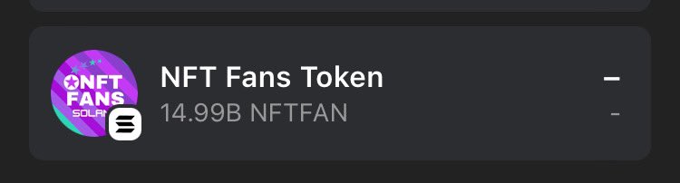 Drop your Solana wallet 

1000 free $NFTFAN SOLANA