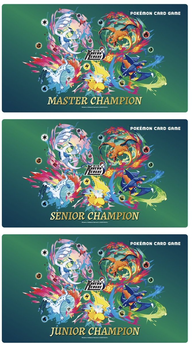 コリアンリーグシーズン2のプレイマットが公開されました🍄 シーズン4