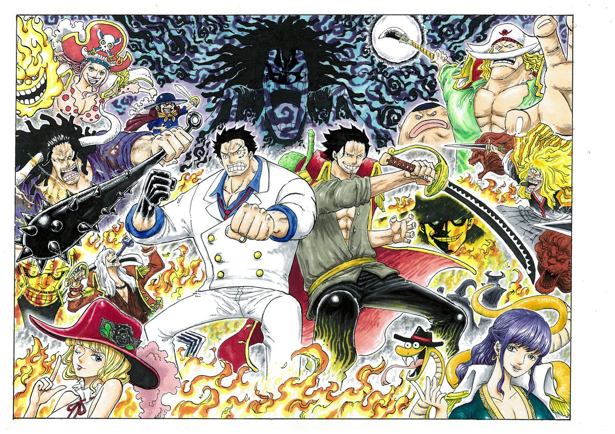 ゴッドバレーの戦い

#今週のワンピ
#1096話
#ONEPIECE 