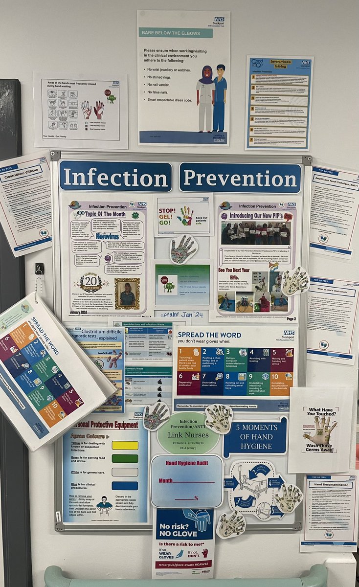 @AMUSHH2 💙Keeping up to date with Infection Prevention @IP_StockportNHS @Michellepennin @Jackisimpson7 #staffeducation #everydayaschoolday