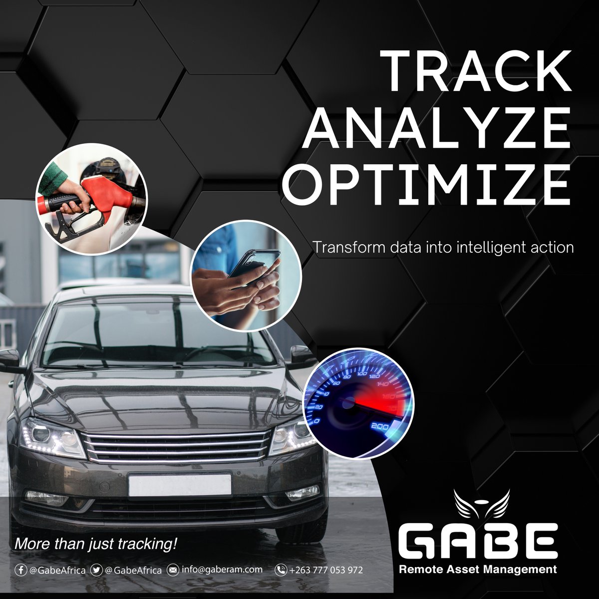 Boost Profits, Minimize Risks: Harness Data Insights for Smarter Fleet Management. Take charge with our tracking solutions!! #GabeIt #Zimbabwe #cartracking #telemetry #smartbusiness #iot