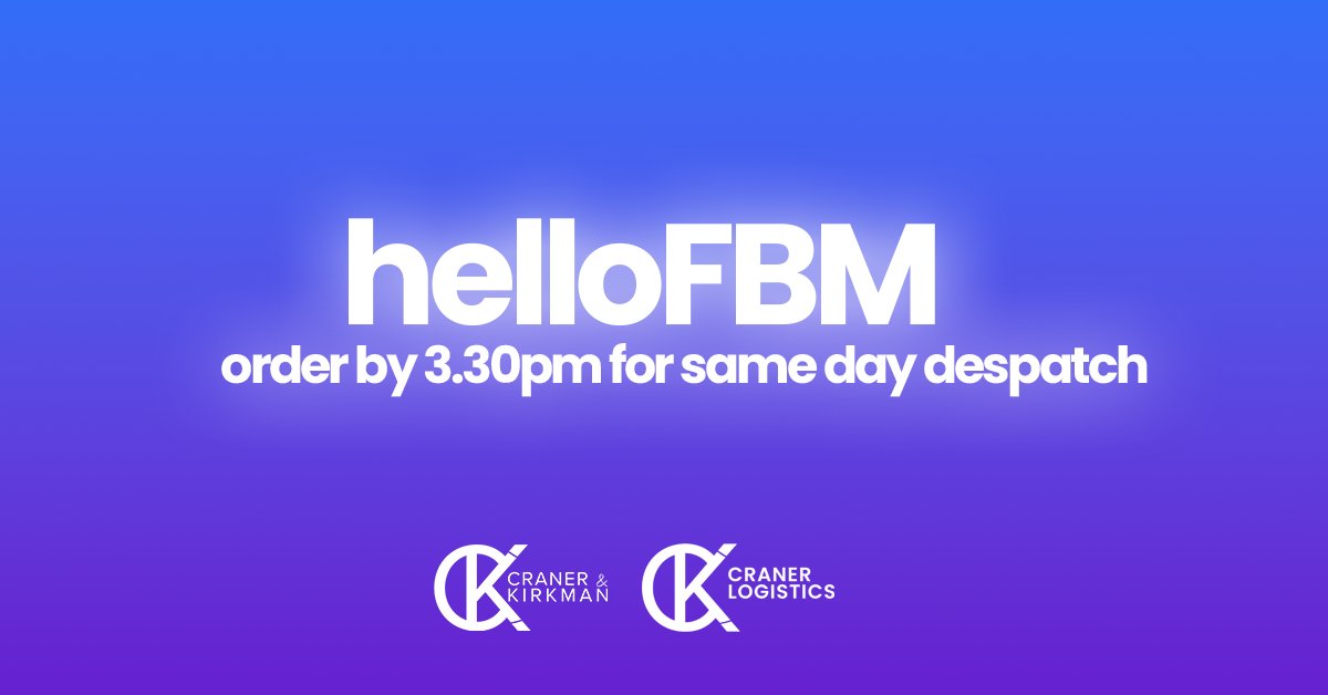 Our industry leading FBM service allows customers to send orders through before 3.30pm for same day despatch via Royal Mail. Delivering exceptional service for you, so you can deliver exceptional service for your customers ⭐️ #amazonfbm #amazonfba #orderfulfilment