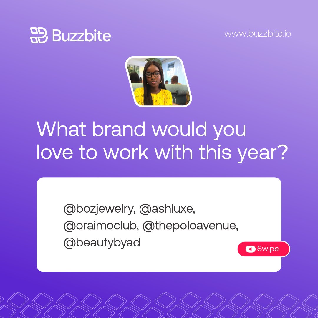 Diving into the weekend with @thequinella in our Buzzbite Influencer Spotlight! 

Swipe to see the inside scoop😉

#InfluencerSpotlight #FridayFeature #BuzzbiteSpotlight
#Buzzbite #fridaymorning #FridayFeeling #Weekend #FridayVibes