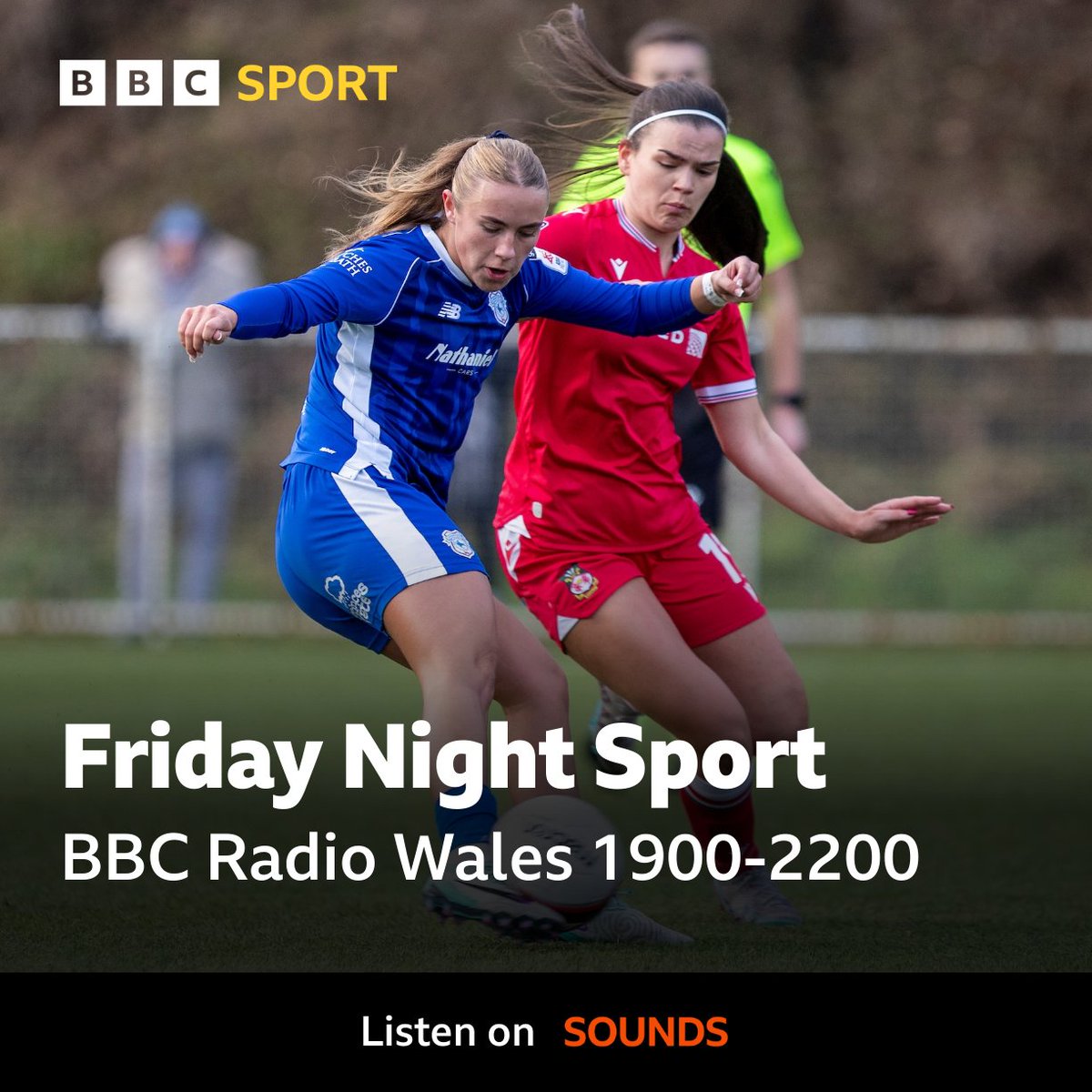 As we look to the weekend's football action we'll be speaking to Cardiff's @ffi__ffi and Wrexham's @PhoebeDavies2x ahead of their Adran Premier top of the table clash ⚽ @BBCRadioWales