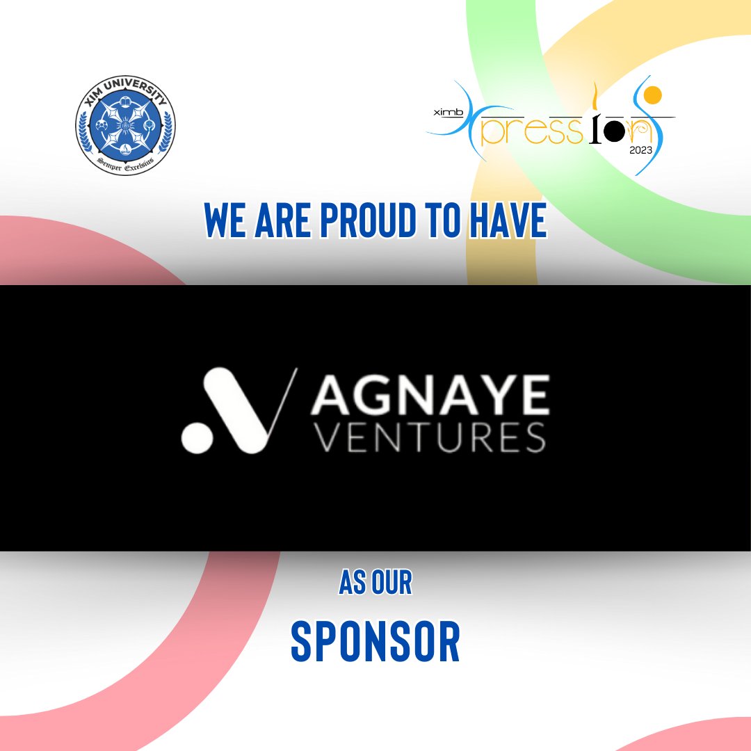 We are proud to announce Vagnaye Ventures as our Sponsor.

 #xpressions23 #XIMB