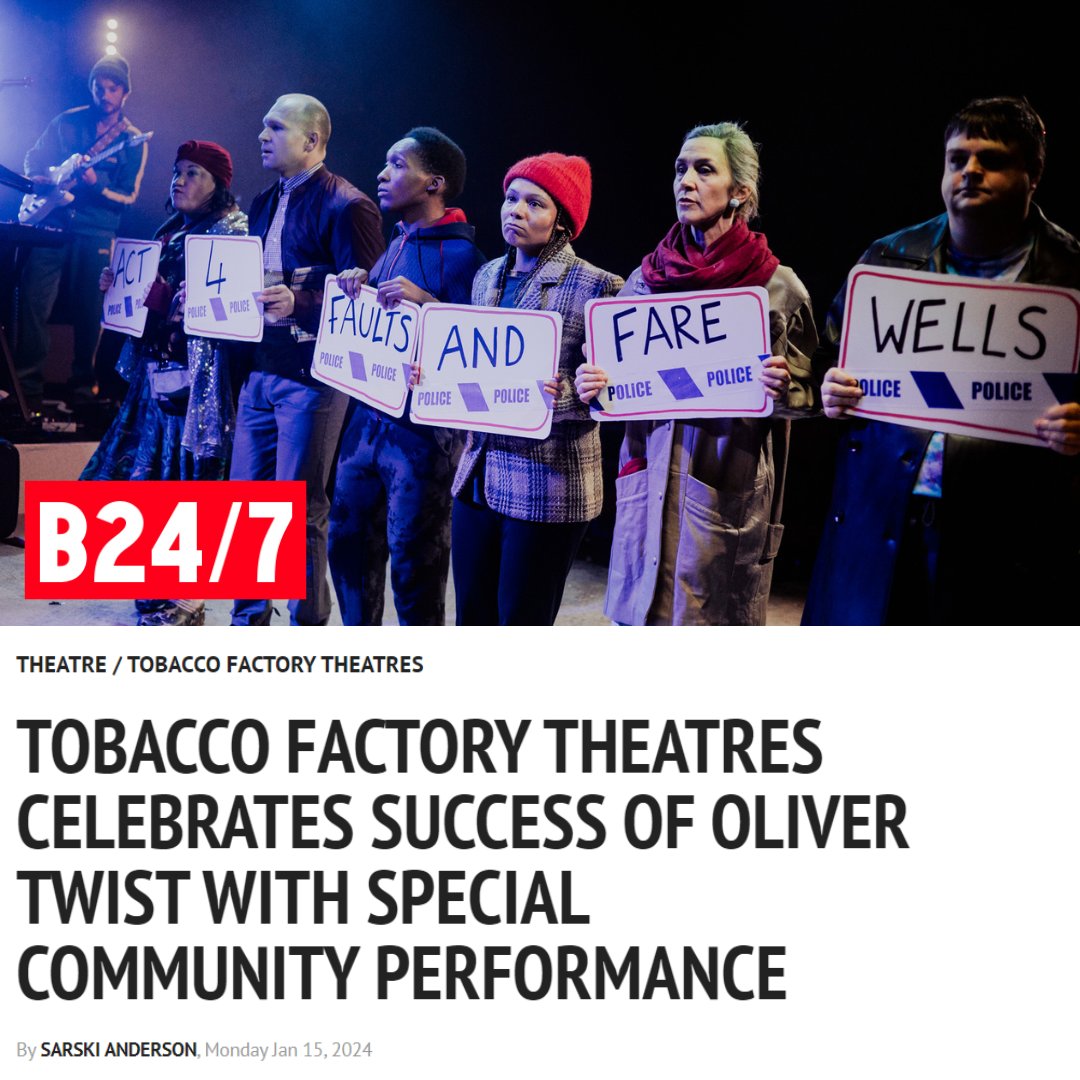 Tobacco Factory Theatres (@tftheatres) on Twitter photo Thanks to @Bristol247 for this lovely little write up about our community performance today, as well as our wonderful supporters <a href="/_theatre_works/">_theatreworks</a> and <a href="/MarshfieldIces/">Marshfield Farm Ice Cream</a> 🍦😋
To read the article, please click the link!
bit.ly/3ObNBId Thanks to @Bristol247 for this lovely little write up about our community performance today, as well as our wonderful supporters <a href="/_theatre_works/">_theatreworks</a> and <a href="/MarshfieldIces/">Marshfield Farm Ice Cream</a> 🍦😋
To read the article, please click the link!
bit.ly/3ObNBId