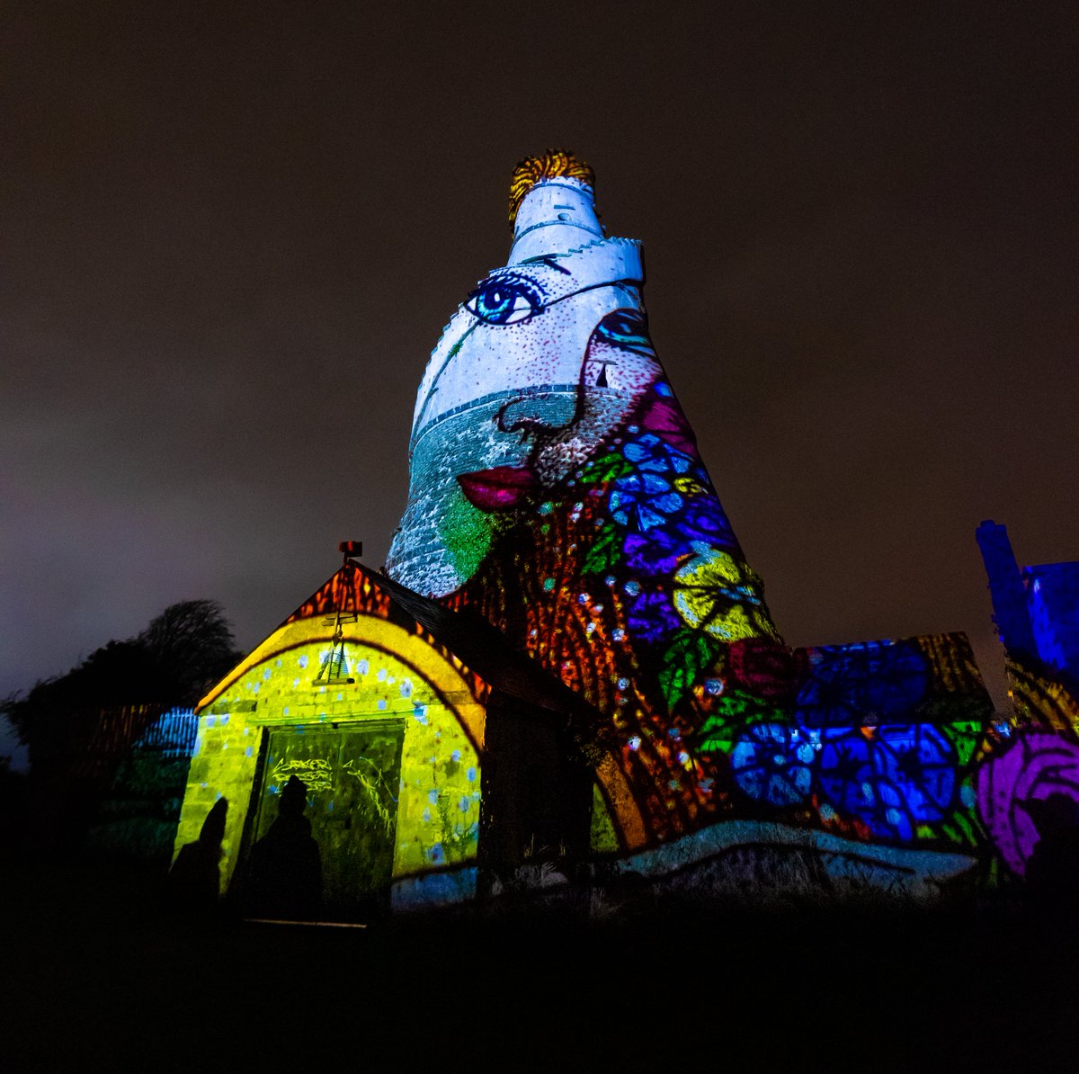 #Herstory Light Shows will illuminate iconic local landmarks across Kildare for the wonderful @brigid1500 Festival with new art inspired by St. Brigid &amp; performances by fire-dancers on the 31st Jan &amp; 1st Feb 2024 in celebration of #StBrigidsDay 

herstory.ie/events