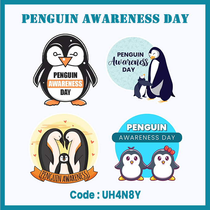 Sticker_Maker_'s tweet photo. Penguins are a very cute birds who walk upright. It appears that they are wearing a black and white outfit when they walk. #stickers #stickercommunity https://t.co/MWx8t4yRYl