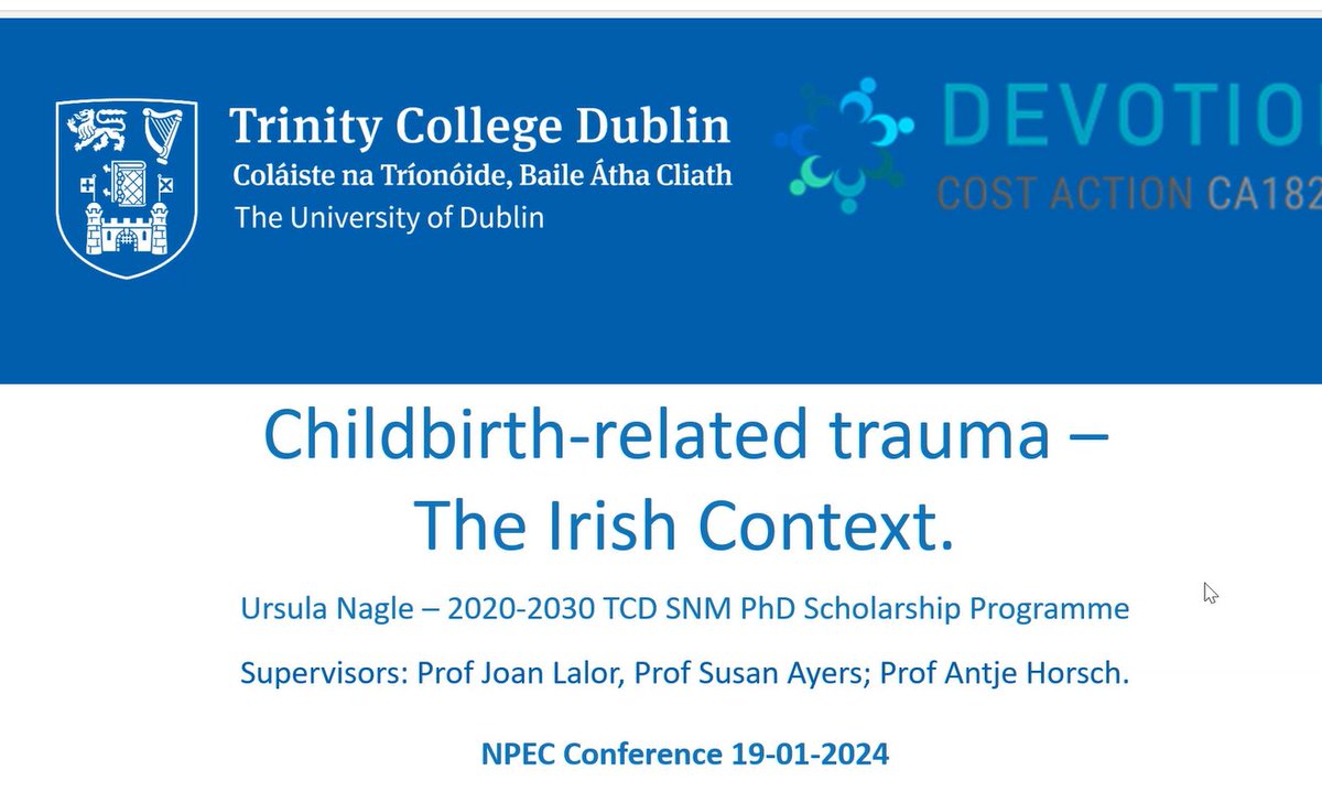 National Perinatal Epidemiology Centre tweet media