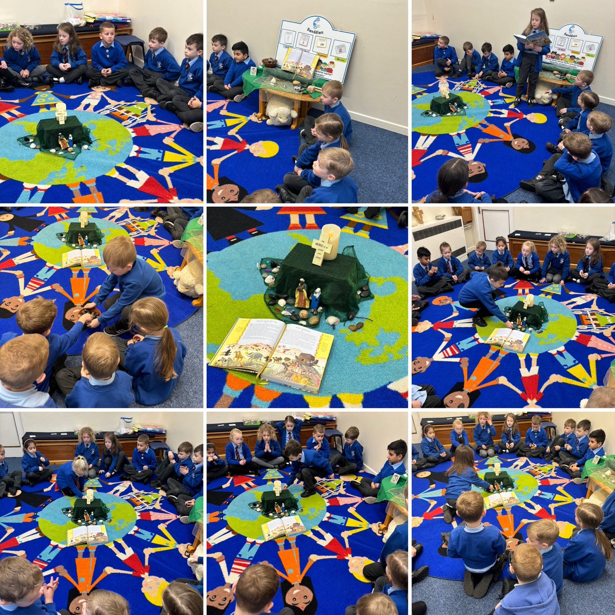 OLAPrimary's tweet photo. Blwyddyn 2 led another beautiful collective worship this morning. It was lovely to start the day with Jesus in our hearts and say individual and collective prayers. #compassionateandloving #notinmissout @catholiccwmbran https://t.co/XTecQVX78o