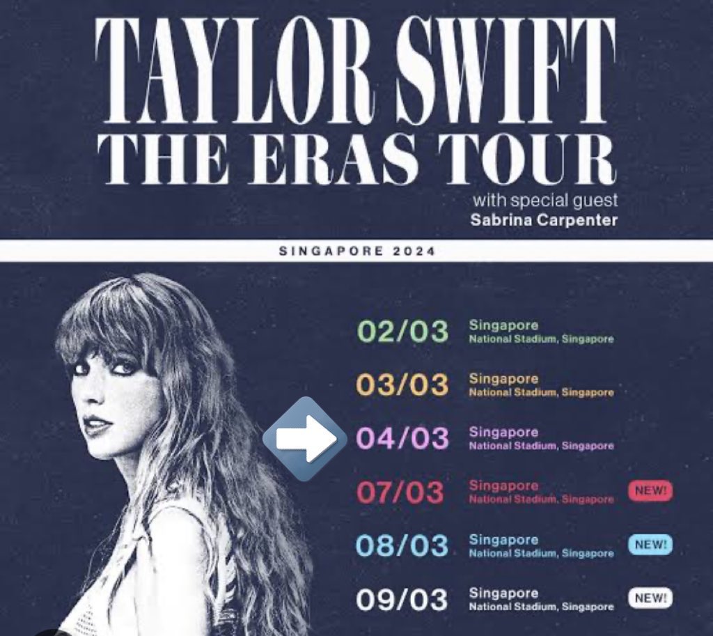 natcharoentsuk's tweet photo. 📢 WTS/LFB/WTB/LFS 📢

for sale: two (2) adjacent CAT 5 taylor swift eras tour ticket
loc: singapore
when: 03/04

selling for low cos need funds!

#TSTheErasTour #TaylorSwift #SingaporeTSTheErasTour #TaylorSwiftErasTour #TSTheErasTourSG #erastoursingapore #TaylorSwiftErasTourSG https://t.co/L7deWjlDFr