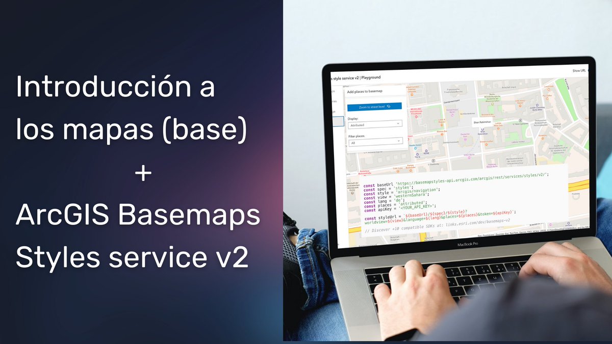 hhkaos's tweet photo. Vuelvo a los streamings en español! 🥳🤣

📅1er evento que organizo este año 👇

🗺️ Introducción a los mapas base y ArcGIS Basemaps Styles (v2) 🎨

El jueves que viene, 25 de enero, a las 19:30 hora peninsular española (CET)
 
YouTube: https://t.co/x4hZKpiu23 https://t.co/VIOkqXtKut