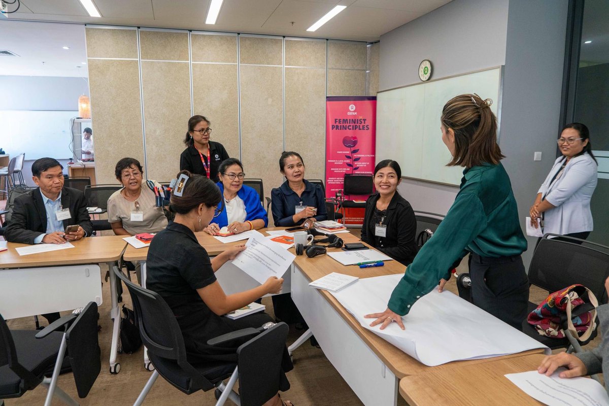 OxfamKH's tweet photo. Oxfam's new project #AGENTCare supported by @irlembvietnam, aims to develop a care economy that recognizes, values, and fairly shares women's care responsibilities. Working with key ministries and partners, we recently kicked off discussions on project goals and activities. https://t.co/1fbPYWGDJ0