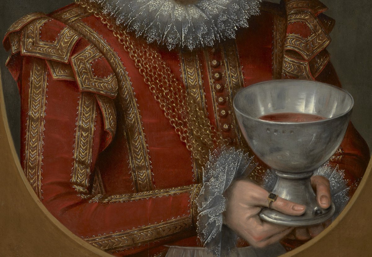 OldPortraiture's tweet photo. Died #OnThisDay in 1636: Netherlandish painter active in England #MarcusGheeraerts the Younger (ca. 1561/2-1636)
Portrait of Tom Durie (or Derry), Jester to Anne of Denmark, ca. 1614
#Gheeraerts #Gerards #Geerards https://t.co/XElLUTFFMD