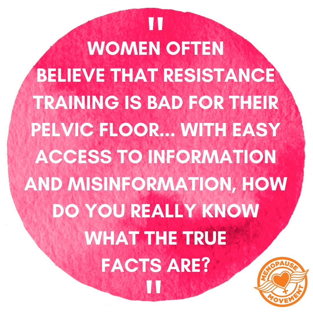 Women often believe heavy lifting &amp; #resistancetraining is bad for their #pelvicfloor that it leads to #prolapse &amp; #leaking: Our FREE WEBINAR on 23rd Jan, gives the true facts from the founder of <a href="/JUNOFEMhealth/">femfit® by JUNOFEM</a> - Registration link 👇 menopausemovement.co/events/state-o…