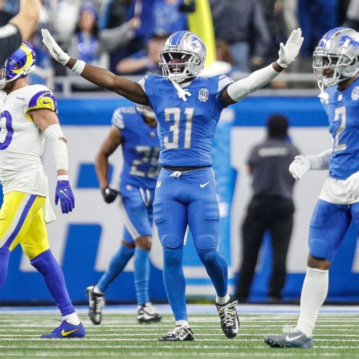 LionDetroit20's tweet photo. Good morning! Today is Friday, January 19, 2024, and our Detroit Lions are 2 sleeps away from ANOTHER Playoff game.
We all behind you @JKERB25
You either ridin' with us, or gettin' rolled on! #DetroitvsEverybody
#AllGrit
#ControlledFury https://t.co/XiuUKbJtUw