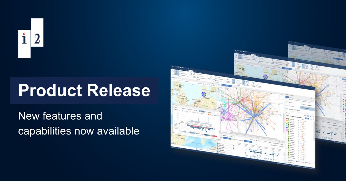 i2_group's tweet image. 📣 Latest Product Release 📣

i2 iBase is now compatible with i2 Analyst’s Notebook 64-bit, enabling them to work seamlessly together.

Find out more about the new features in the November Product Release 👉 bit.ly/3O4TZ48

#i2AnalystsNotebook #iBase #ProductRelease